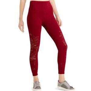 Ideology Burgundy Embellished Leggings